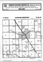 Clontarf T122N-R40W, Swift County 1986 Published by Farm and Home Publishers, LTD